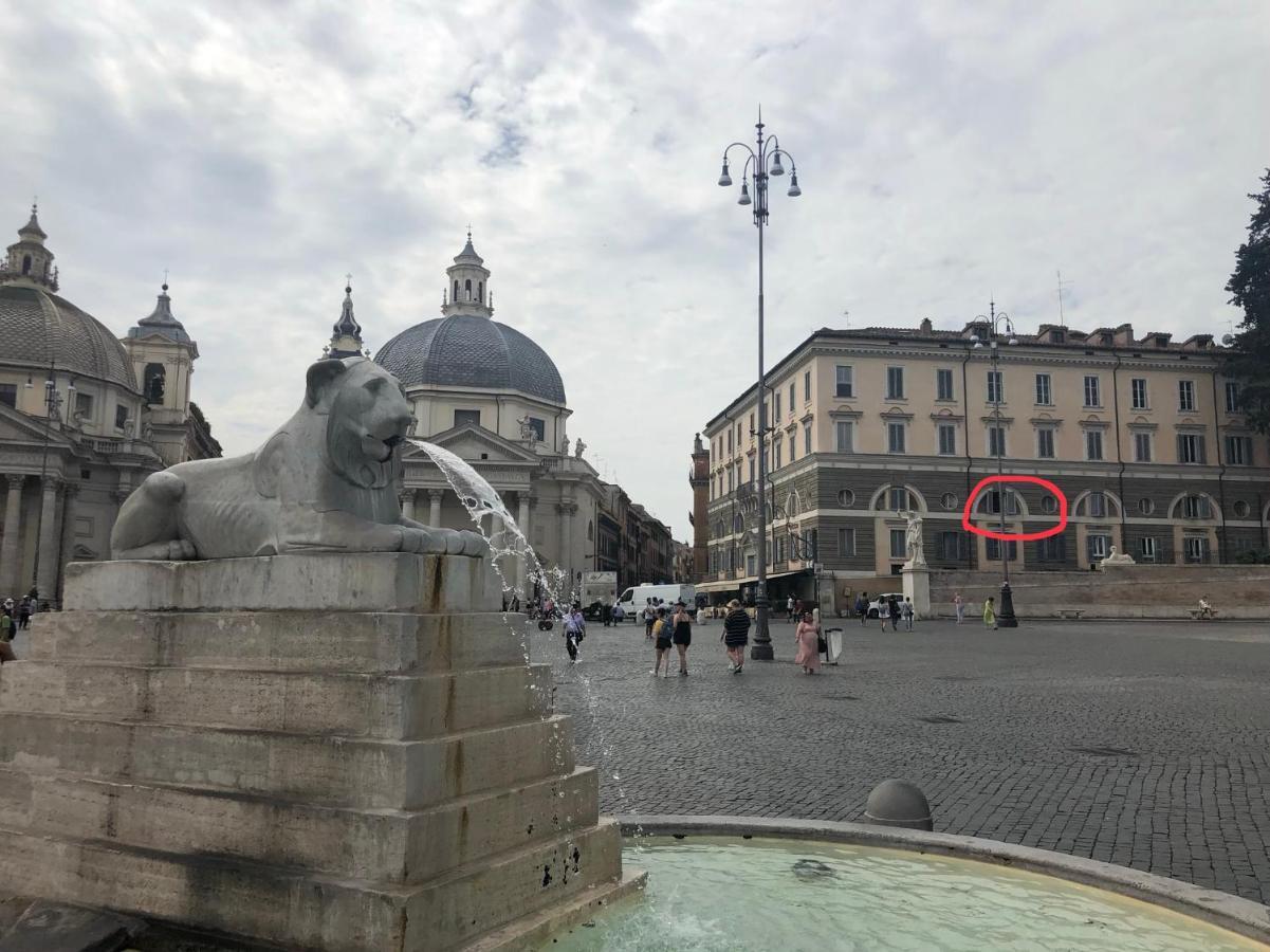 Piazza Del Popolo Mono Roma Exterior foto